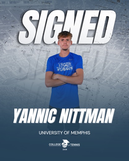 SIGNED — Yannic Nittman · University of Memphis