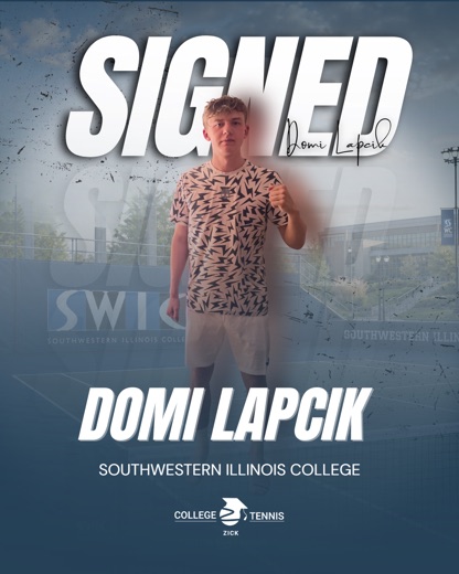SIGNED — Domi Lapcik · Southwestern Illinois College