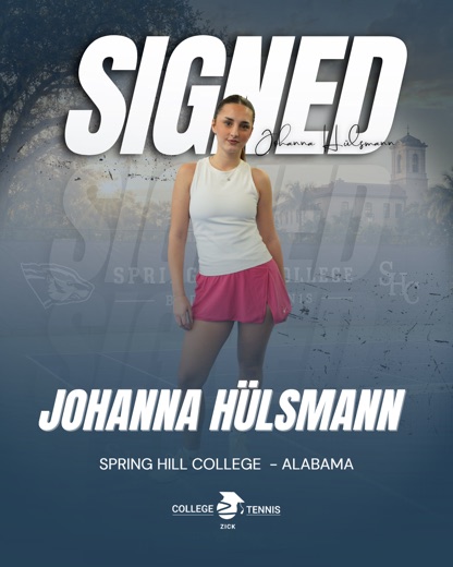 SIGNED — Johanna Hülsmann · Spring Hill College