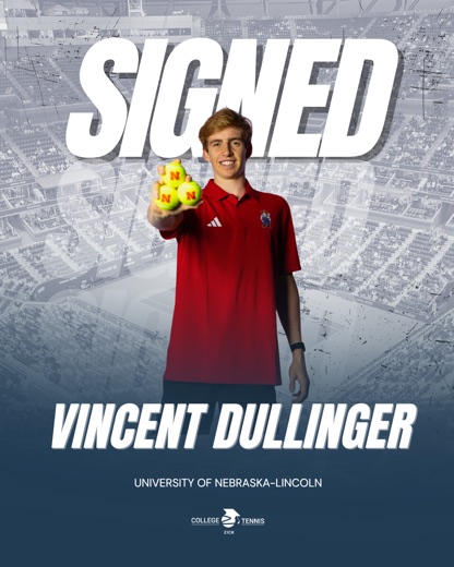 SIGNED — Vincent Dullinger · University of Nebraska–Lincoln